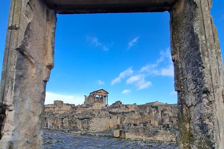 UNESCO Dougga Bulla Regia and Chemtou Private Daytrip from Tunis