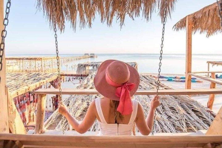VIP Orange Bay Boat Trip with Snorkeling / Hurghada