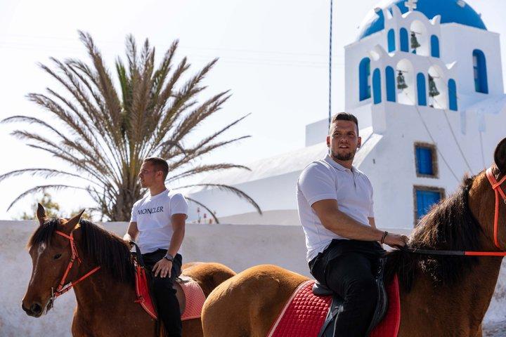 Santorini Horseback Riding Tour Caldera Views and Vineyards