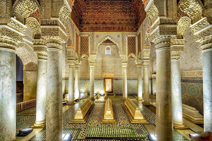 Marrakech Icons Saadian Tombs Bahia Palace and The Souks