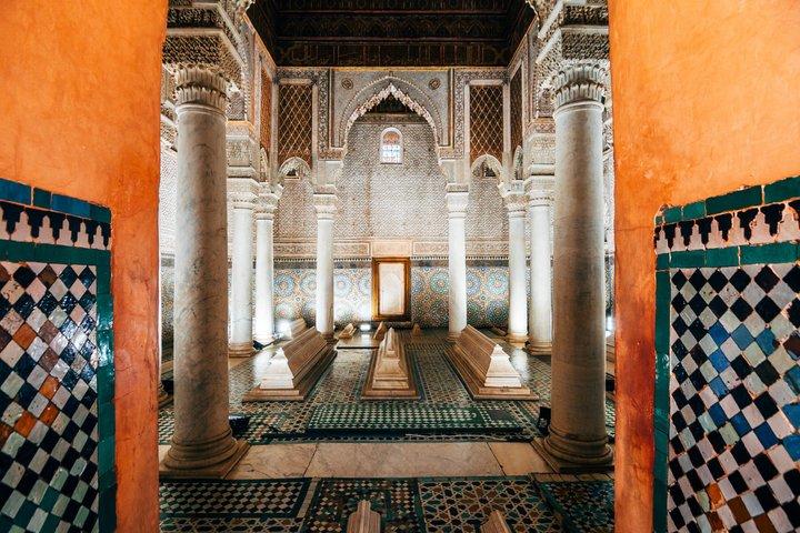 Marrakech Icons Saadian Tombs Bahia Palace and The Souks