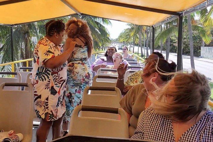 Cancun Party Bus Day Tour Shopping Tequila Tasting and Karaoke