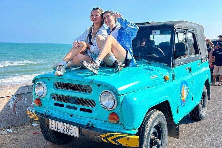 From Ho Chi Minh: Mui Ne White & Red Sand Dunes Sunset Day Tour