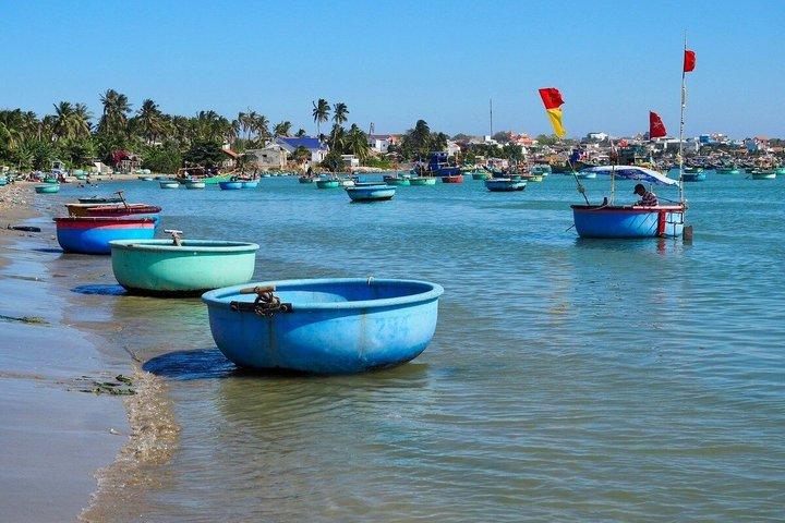 From Ho Chi Minh: Mui Ne White & Red Sand Dunes Sunset Day Tour