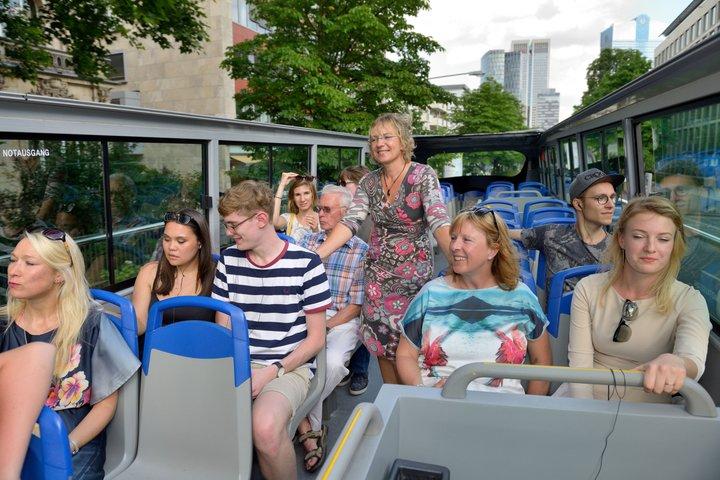 Frankfurt Skyline City Tour with Hop on Hop off Experience