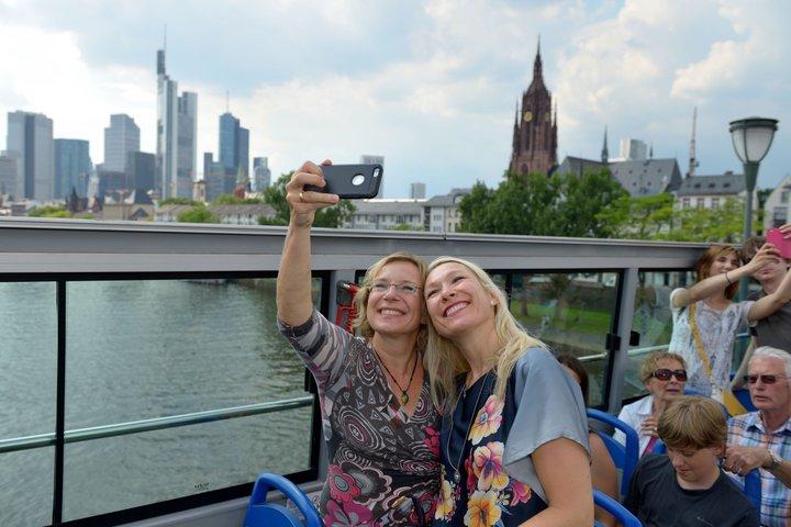 Frankfurt Skyline City Tour with Hop on Hop off Experience