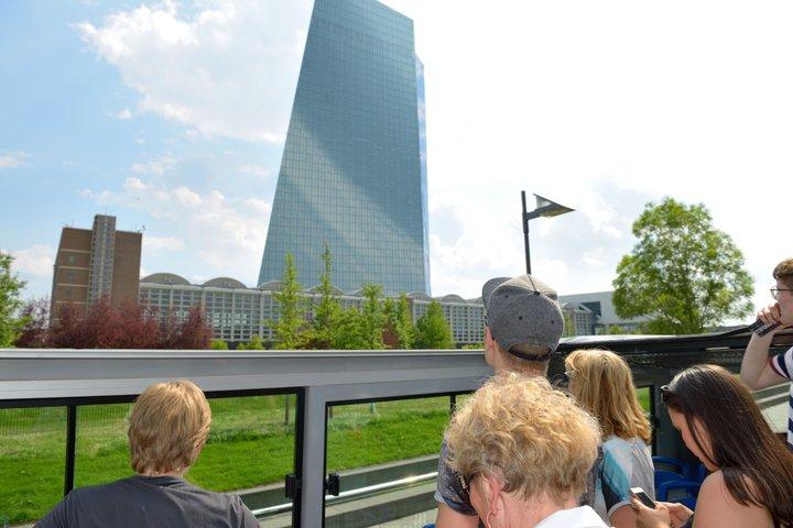 Frankfurt Skyline City Tour with Hop on Hop off Experience