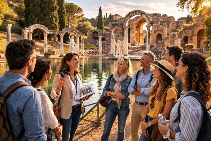 Tivoli Day Tour: Discover Hadrian's Villa and Villa d'Este