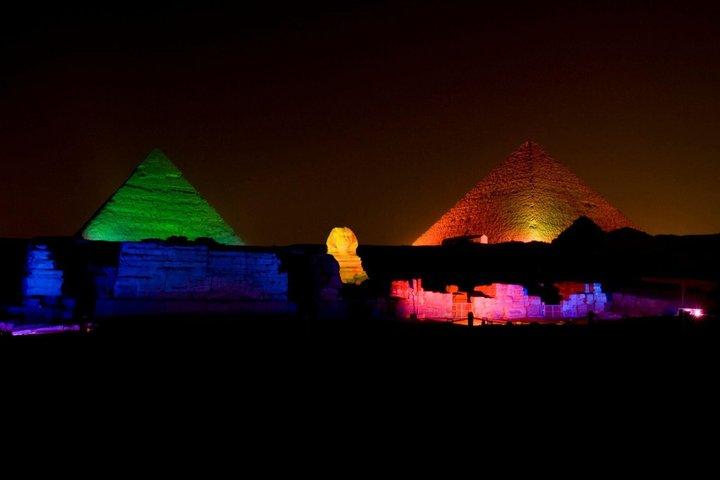 Giza Pyramids Sound and Light Show Private Tour