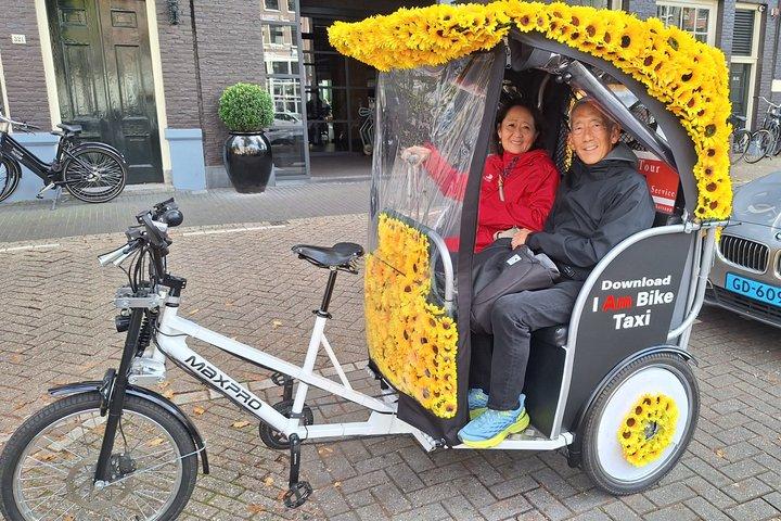 1 Hour Private Amsterdam Rickshaw Tour