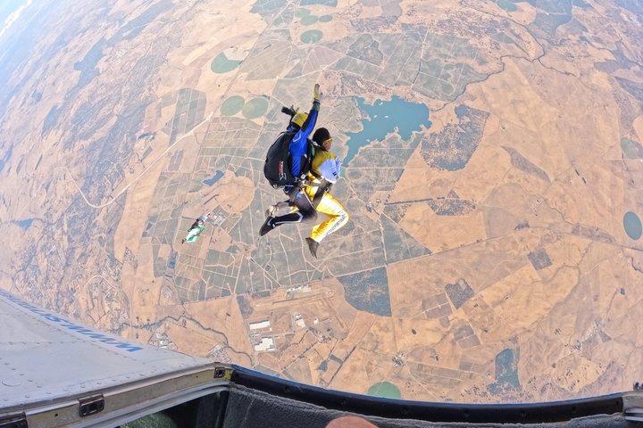 Tandem Skydiving Portugal 12,000ft Freefall near Lisbon