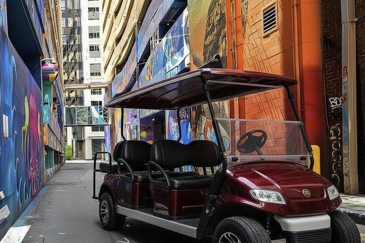 Charlotte Guided City Open Air Sightseeing Golf Cart Tour