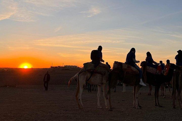 Marrakech: Agafay Desert ,Camel Ride & quad bike and Dinner show