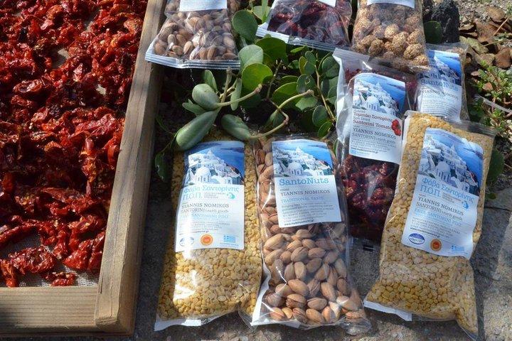 Santorini Cultural Highlights with Farm-to-Table Food & Wine