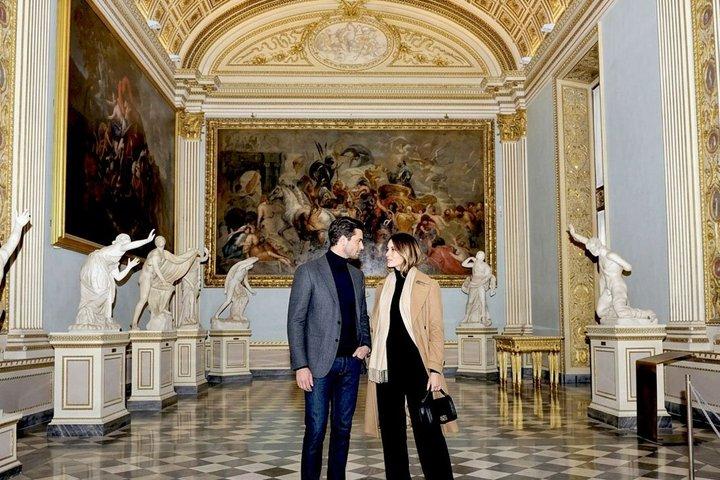 Guided tour of the Uffizi Gallery in Italian