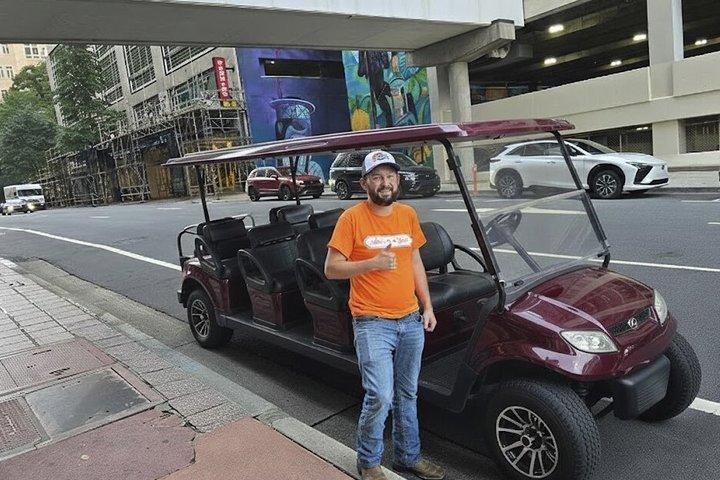 Charlotte Guided City Open Air Sightseeing Golf Cart Tour