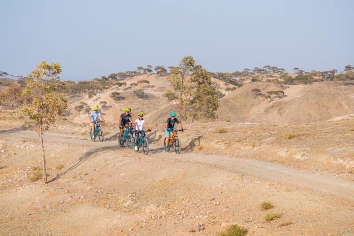 Agafay Desert E Bike Adventure with Lunch and Pool Experience