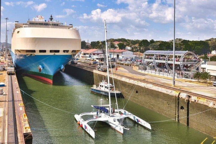 Panama Canal Round-trip: Miraflores Locks & IMAX in English