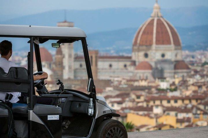 Private Florence Golf Cart Tour with Piazzale Michelangelo