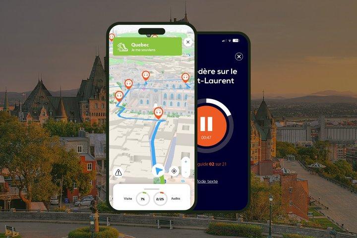 Quebec City Walking Tour 1h45 and 24 Audio Comments