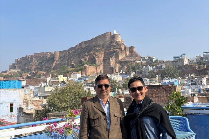 Jodhpur Mehrangarh Fort Blue City Tour with Guide Pick and Drop