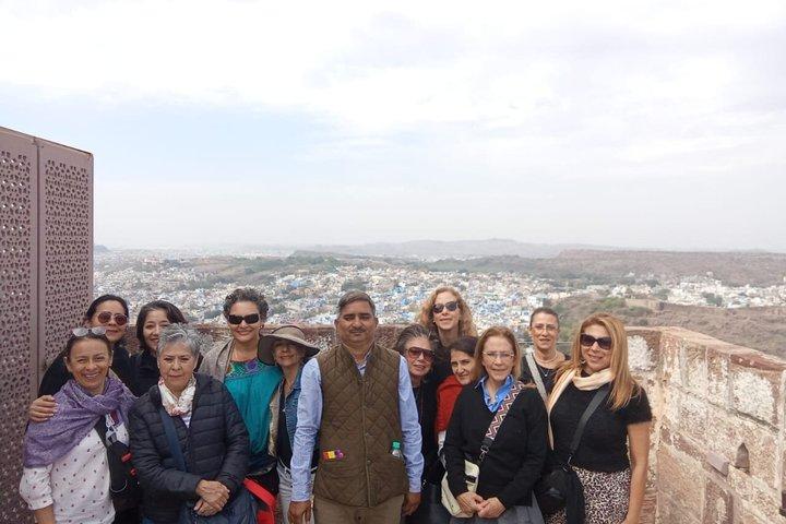 Jodhpur Mehrangarh Fort Blue City Tour with Guide Pick and Drop