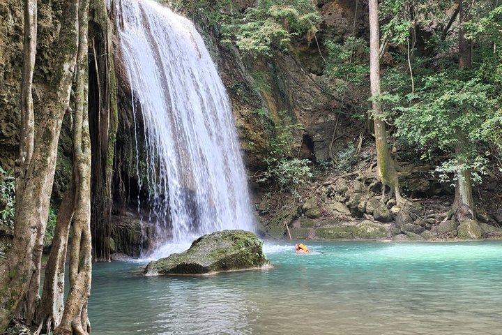 Exclusive Kanchanaburi Highlights & Erawan Waterfall Day Trip