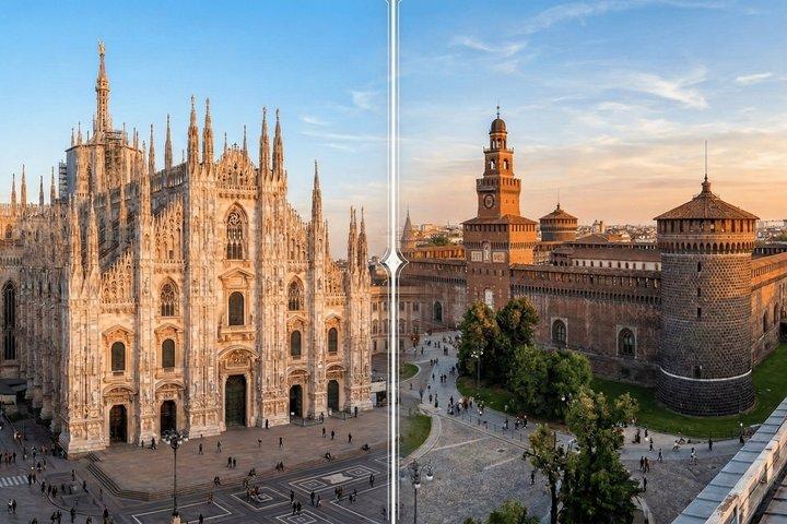 Duomo with Terraces and Sforza Castle Guided Tour in Milan