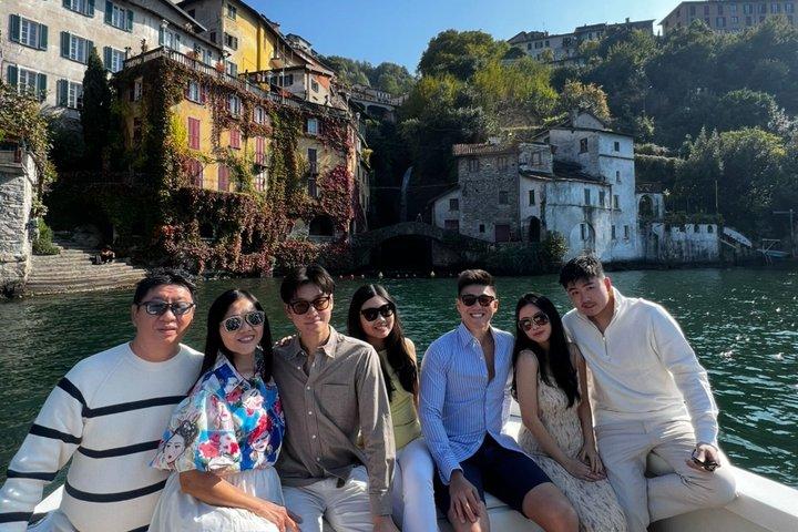 Short private boat tour on Lake Como "Greatest Hits"