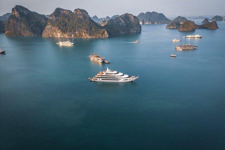 Scarlet Pearl Cruise Ha Long and Lan Ha Bay 2D1N Tour from Hanoi