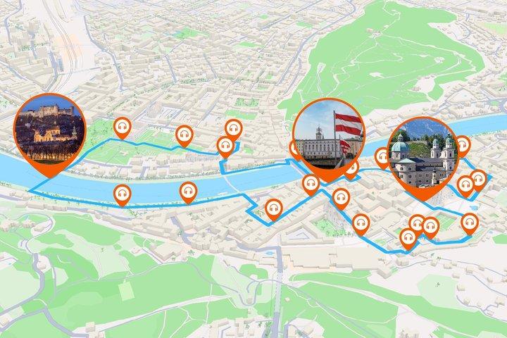 Salzburg Audio Guided Walking Tour 1h45 and 24 reviews