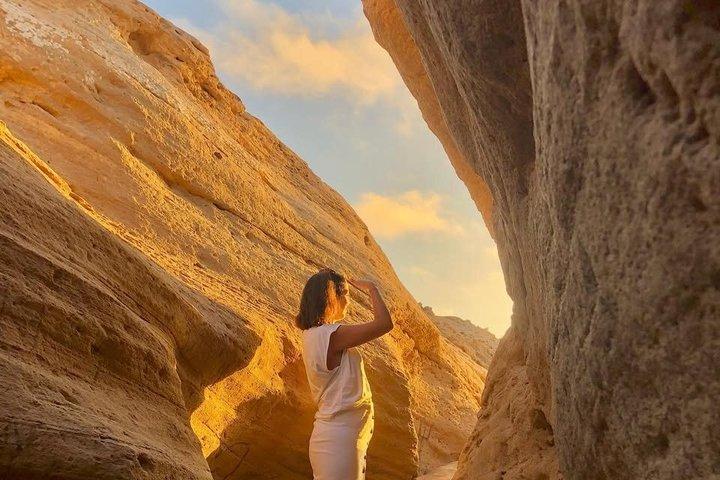 Agadir Sandboarding and Canyon Visit Experience at Timlalin Dunes