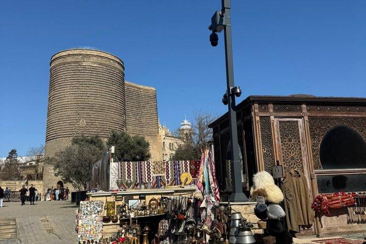 Baku City Tour with Local Guide-Old City, Flame Towers, Boulevard