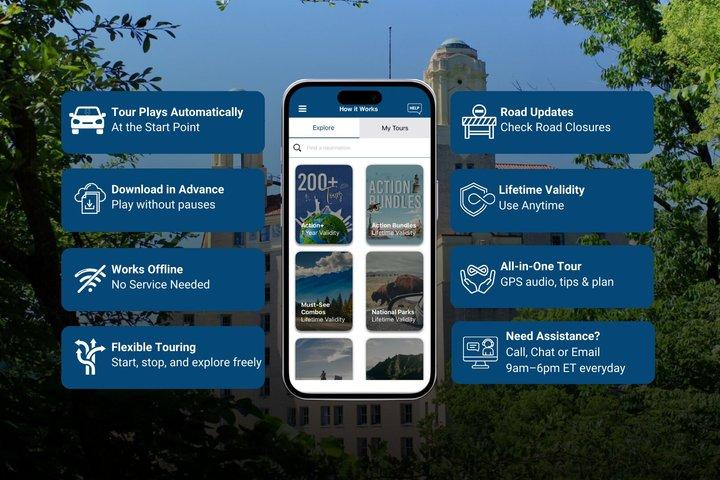 Hot Springs NP Self Guided Driving and Walking Audio Tour