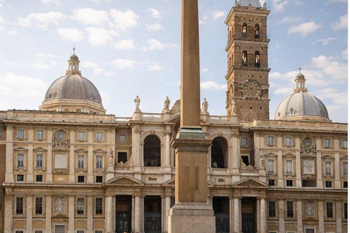 Basilica Santa Maria Maggiore entrance and audio guide