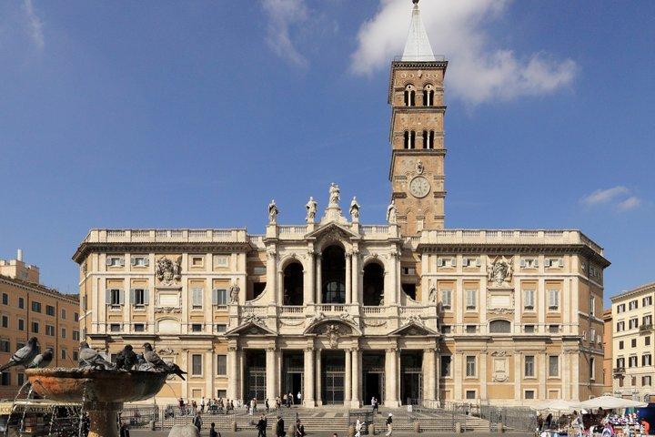 Basilica Santa Maria Maggiore entrance and audio guide
