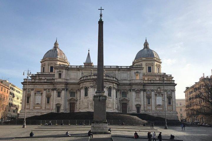 Basilica Santa Maria Maggiore entrance and audio guide