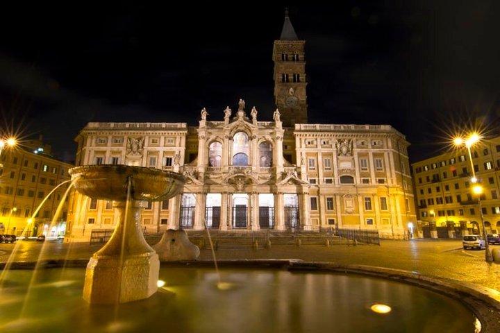 Basilica Santa Maria Maggiore entrance and audio guide