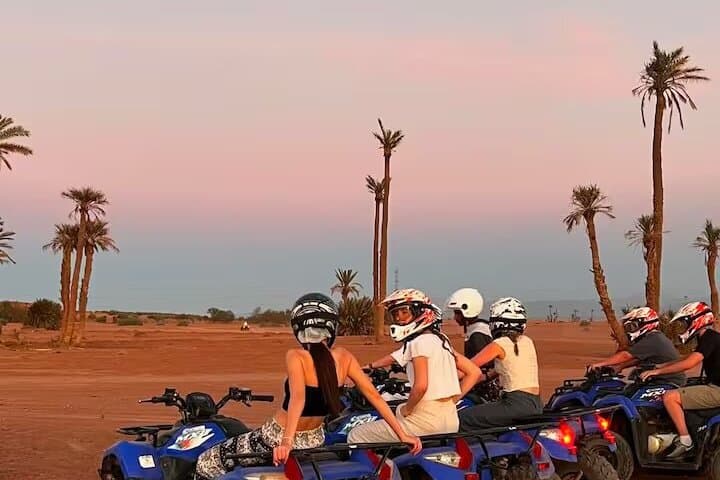Quad safari and Camel Ride in Marrakech Desert