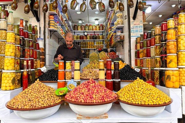 Authentic Street Food in Marrakech Guided Walking Tour by Night
