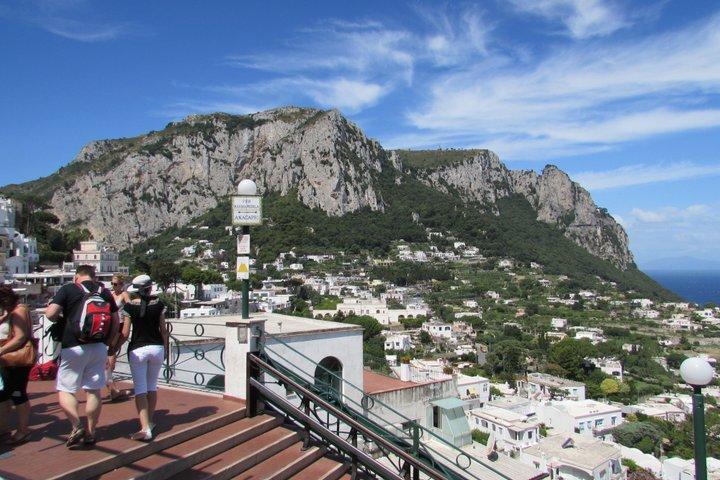 Capri and Anacapri: Boat Tour, Minibus, Chair Lift and Lunch