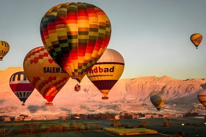 Hot Air Balloon and Half Day West Bank Tour of Luxor