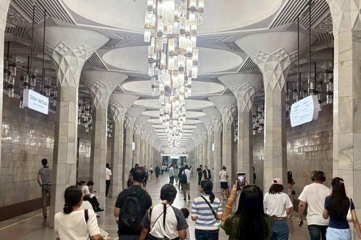 Tashkent Walking Tour With Local Guide Metro Ride and Highlights