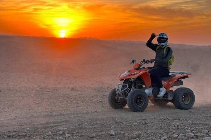 Marrakech Desert Agafay Quad Bike, Camel Ride Sunset, Dinner Show