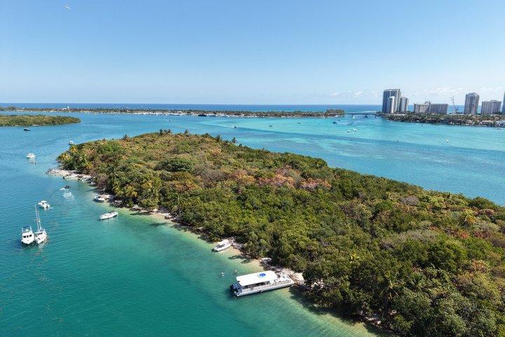 Raccoon Island Miami Boat Tour with Wildlife & Swimming