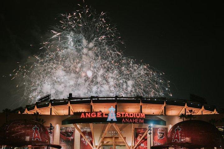 Los Angeles Angels Baseball Game at Angel Stadium