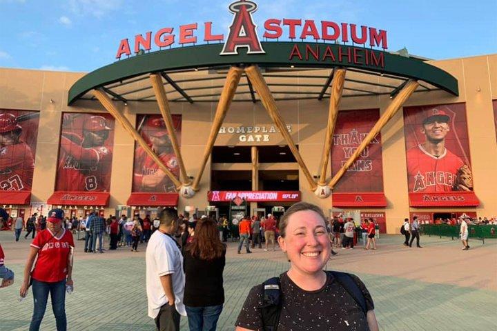 Los Angeles Angels Baseball Game at Angel Stadium