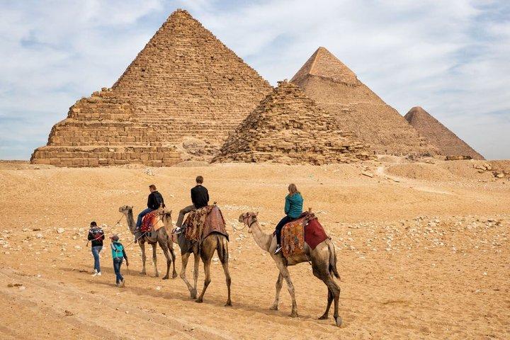 Giza Pyramids & Grand Egyptian Museum Private Full Day Tour
