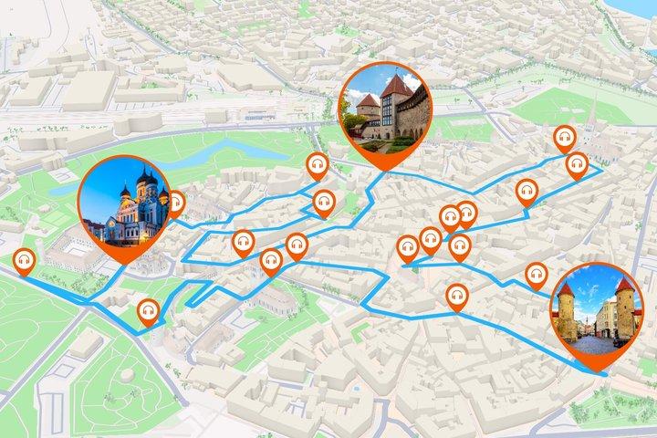 Tallinn Walking tour 1h40 and 21 audio reviews
