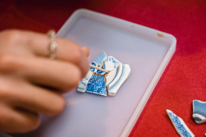 Tokyo Kintsugi Accessory Making Workshop in Shibuya